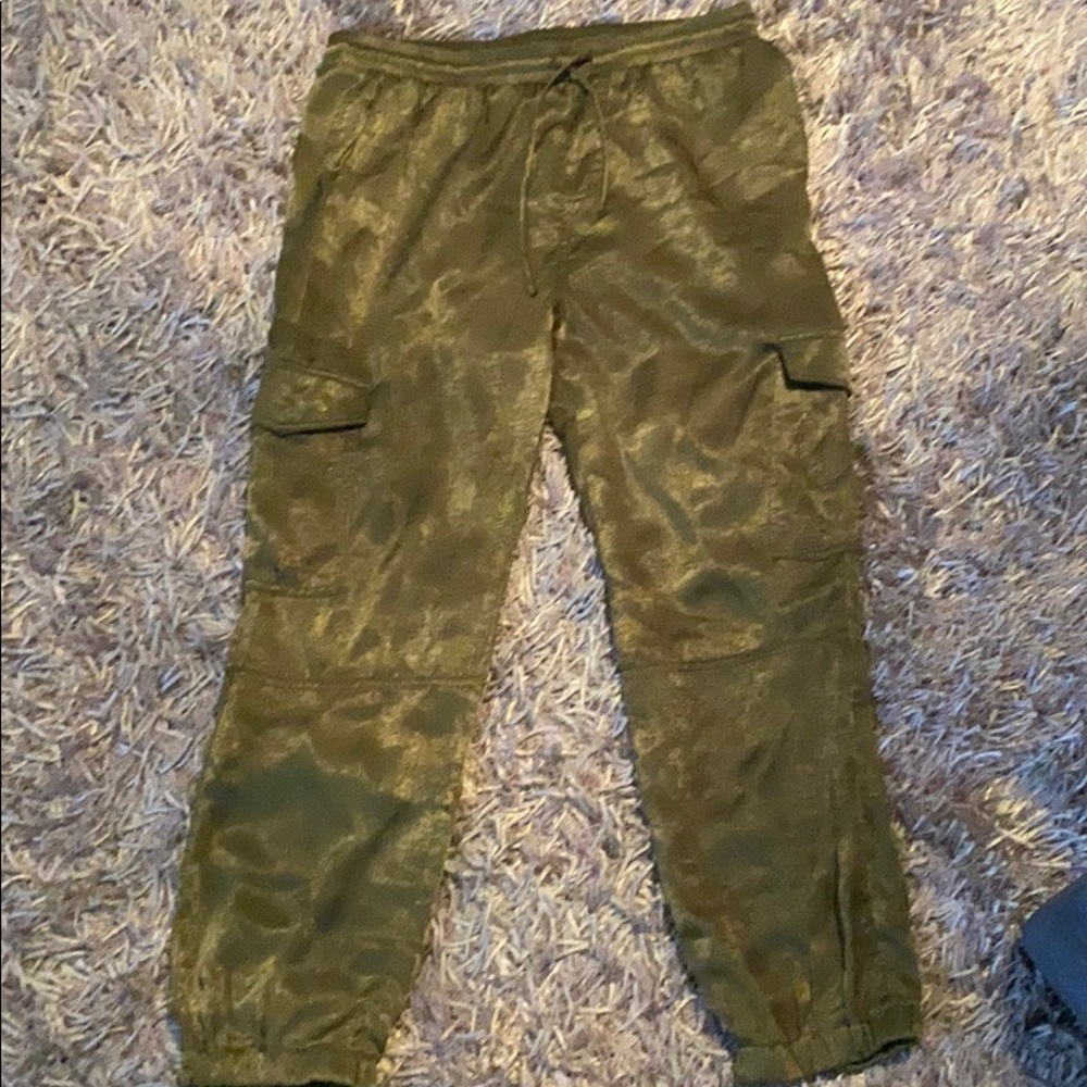 Fabrik Olive Green Cargo Pants